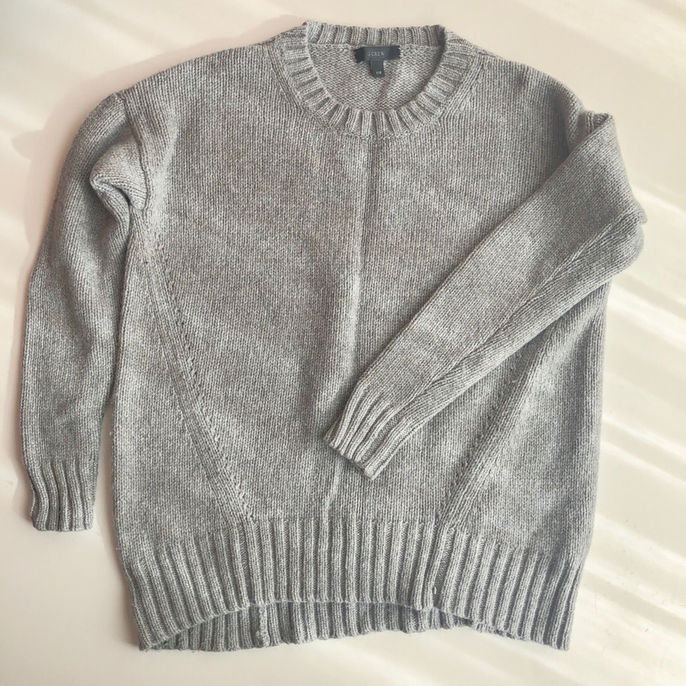 J.Crew Wool Blend Tunic Sweater